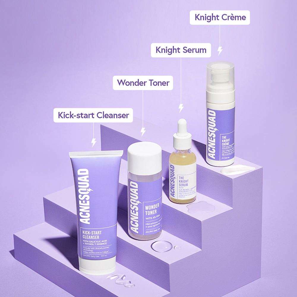 Knight Serum with 0.3% Retinol + Squalane + Hyaluronic Acid | 30 ml